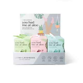 You Had Me At Aloe Super Soft Spa Socks-Bath & Body-DM Merchandising-Summit Lane Boutique, Women's Apparel and Gifts located in Grand Rapids, MI