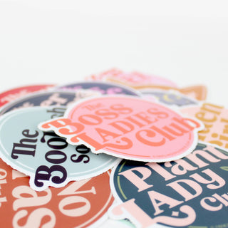 Vinyl Sticker - Plant Lady Club-Stickers-Inklings Paperie-Summit Lane Boutique, Women's Apparel and Gifts located in Grand Rapids, MI