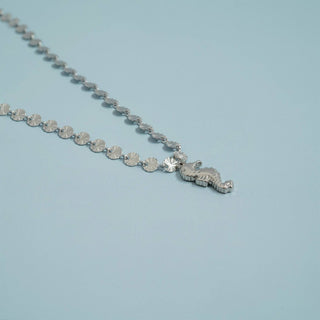 18K Gold PVD Stainless Steel Sunburst Chain Necklace-Necklaces-WJW-Summit Lane Boutique, Women's Apparel and Gifts located in Grand Rapids, MI