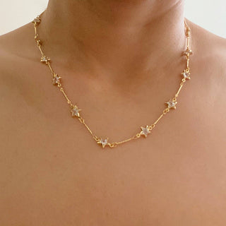 Oh My Shaped Sparkling Necklace-Necklaces-Ellison+Young-Summit Lane Boutique, Women's Apparel and Gifts located in Grand Rapids, MI