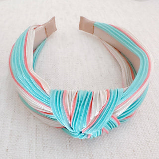 Color Pleats Headband-Hair Accessories-Ellison+Young-Summit Lane Boutique, Women's Apparel and Gifts located in Grand Rapids, MI