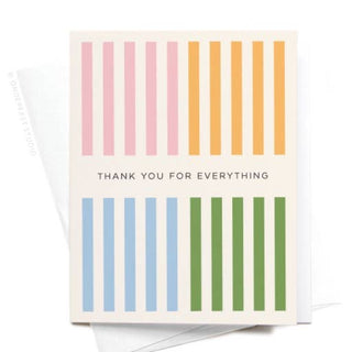 Thank You for Everything Greeting Card-Greeting Cards-Onderkast Studio-Summit Lane Boutique, Women's Apparel and Gifts located in Grand Rapids, MI