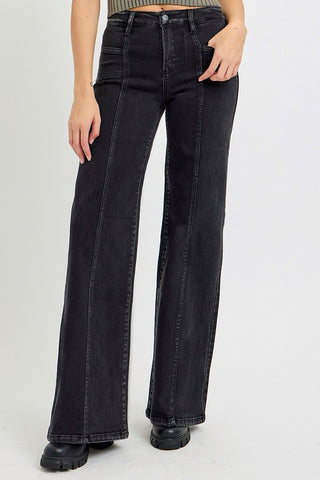 Ada Front Seam Jeans-Jeans-Risen-Summit Lane Boutique, Women's Apparel and Gifts located in Grand Rapids, MI