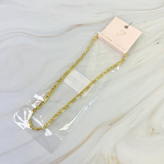 Mixed Shape Sparkle Tennis Necklace-Necklaces-Ellison+Young-Summit Lane Boutique, Women's Apparel and Gifts located in Grand Rapids, MI