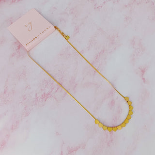 With Me Mini Hearts Necklace-Necklaces-Ellison+Young-Summit Lane Boutique, Women's Apparel and Gifts located in Grand Rapids, MI