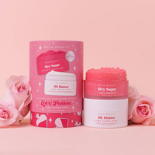 Love Potion Body Scrub + Body Butter Set - Valentine's Day-Bath & Body-NCLA Beauty-Summit Lane Boutique, Women's Apparel and Gifts located in Grand Rapids, MI