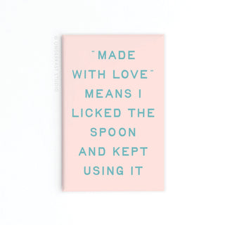 Licked the Spoon Rectangle Magnet-Onderkast Studio-Summit Lane Boutique, Women's Apparel and Gifts located in Grand Rapids, MI