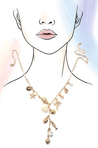 Arista Necklace-Necklaces-JOSSLYN by wall to wall-Summit Lane Boutique, Women's Apparel and Gifts located in Grand Rapids, MI