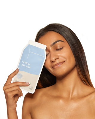 Vanilla Oat Milk Nourishing Plant-Based Milk Sheet Mask-Bath & Body-ESW Beauty-Summit Lane Boutique, Women's Apparel and Gifts located in Grand Rapids, MI