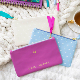 Pencil Pouch | Natural Sprout-Stationary Supplies-The Daily Grace Co-Summit Lane Boutique, Women's Apparel and Gifts located in Grand Rapids, MI