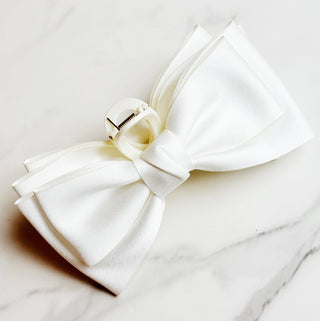 Bow Beauty Hair Claw-Hair Accessories-Ellison+Young-Summit Lane Boutique, Women's Apparel and Gifts located in Grand Rapids, MI