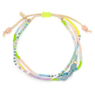 Mixed Media Bracelet - Harmony/Blue Howlite/Gold-Bracelets-Scout Curated Wears-Summit Lane Boutique, Women's Apparel and Gifts located in Grand Rapids, MI