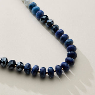 Mixed Bead Short Necklace with Adjustable Length-Necklaces-Frem-Summit Lane Boutique, Women's Apparel and Gifts located in Grand Rapids, MI