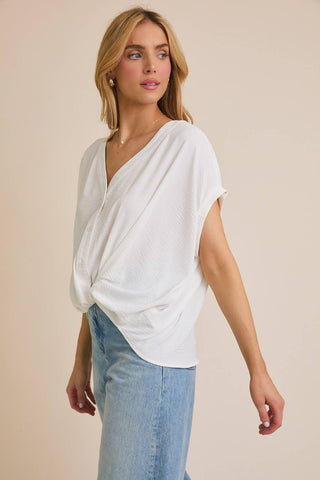 Blair Button Up-Short Sleeves-GILLI-Summit Lane Boutique, Women's Apparel and Gifts located in Grand Rapids, MI