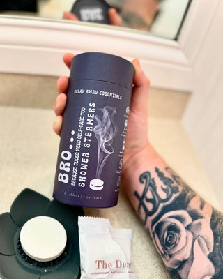 Bro... bc Dudes Need Self-Care Too Shower Steamers 6 Pack-Steamers-Relax Away Essentials-Summit Lane Boutique, Women's Apparel and Gifts located in Grand Rapids, MI