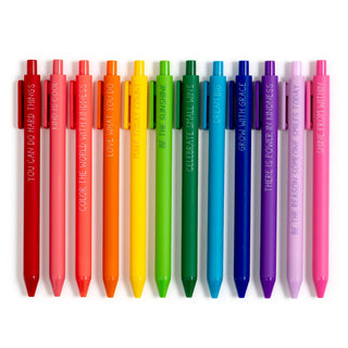 Color The World With Kindness Pen Set-Stationary Supplies-Callie Danielle-Summit Lane Boutique, Women's Apparel and Gifts located in Grand Rapids, MI