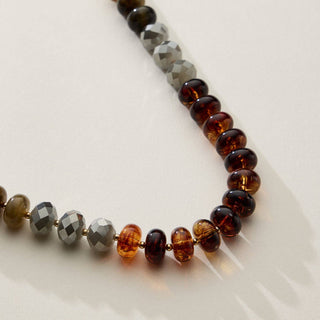 Mixed Bead Short Necklace with Adjustable Length-Necklaces-Frem-Summit Lane Boutique, Women's Apparel and Gifts located in Grand Rapids, MI