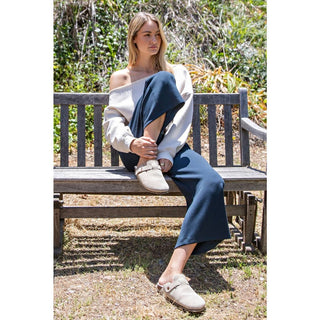 Jillian Scuba Cropped Pants-Lounge Pants-Rae Mode-Summit Lane Boutique, Women's Apparel and Gifts located in Grand Rapids, MI