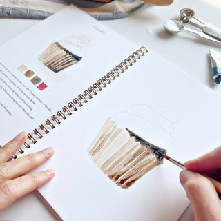 Baking watercolor workbook-Stationary-emily lex studio-Summit Lane Boutique, Women's Apparel and Gifts located in Grand Rapids, MI