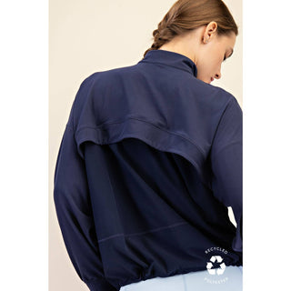 Belle Oversized Active Jacket-Jackets-Rae Mode-Summit Lane Boutique, Women's Apparel and Gifts located in Grand Rapids, MI