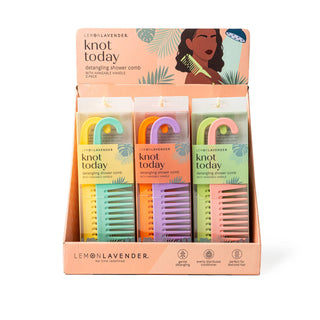 Knot Today Detangling Shower Comb-Hair Accessories-DM Merchandising-Summit Lane Boutique, Women's Apparel and Gifts located in Grand Rapids, MI