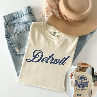 Detroit Tiger Vintage Baseball Tee II- FINAL SALE-Graphic Tees-TheKingShirt-Summit Lane Boutique, Women's Apparel and Gifts located in Grand Rapids, MI