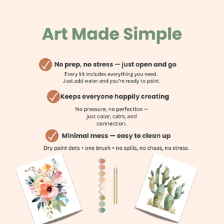 All-In-One Beginner Watercolor Kit - Wildflowers-Crafts-Breathe People-Summit Lane Boutique, Women's Apparel and Gifts located in Grand Rapids, MI