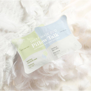Pillow Talk Sheet Mask Duo-Bath & Body-ESW Beauty-Summit Lane Boutique, Women's Apparel and Gifts located in Grand Rapids, MI
