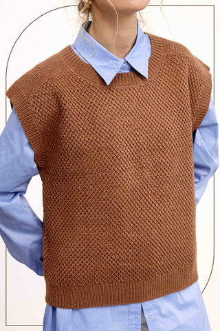 Maryann Sweater Vest-Vest-La Miel-Summit Lane Boutique, Women's Apparel and Gifts located in Grand Rapids, MI