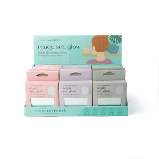 LED Light Up Mini Mirror-Bath & Body-DM Merchandising-Summit Lane Boutique, Women's Apparel and Gifts located in Grand Rapids, MI