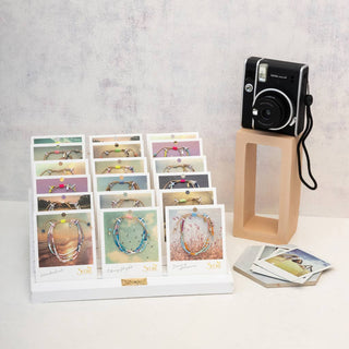 Mixed Media Bracelet - Joy/Dalmatian Jasper/Gold-Bracelets-Scout Curated Wears-Summit Lane Boutique, Women's Apparel and Gifts located in Grand Rapids, MI