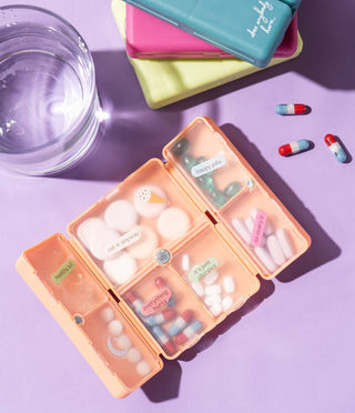 Everything's Fine Pill & Vitamin Case-Bath & Body-DM Merchandising-Summit Lane Boutique, Women's Apparel and Gifts located in Grand Rapids, MI