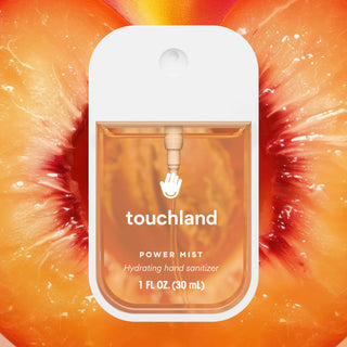 Velvet Peach Power Mist Hydrating Hand Sanitizer-Bath & Body-Touchland-Summit Lane Boutique, Women's Apparel and Gifts located in Grand Rapids, MI