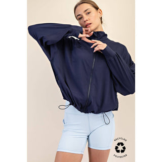 Belle Oversized Active Jacket-Jackets-Rae Mode-Summit Lane Boutique, Women's Apparel and Gifts located in Grand Rapids, MI