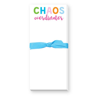 CHAOS COORDINATOR SKINNIE NOTEPAD-Stationary-Donovan Designs-Summit Lane Boutique, Women's Apparel and Gifts located in Grand Rapids, MI