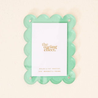 Mini Acrylic Picture Frame Magnet-Mint Green-Picture Frames-The Darling Effect-Summit Lane Boutique, Women's Apparel and Gifts located in Grand Rapids, MI