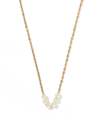 Delta Pearl Necklace-Necklaces-Linny Co-Summit Lane Boutique, Women's Apparel and Gifts located in Grand Rapids, MI