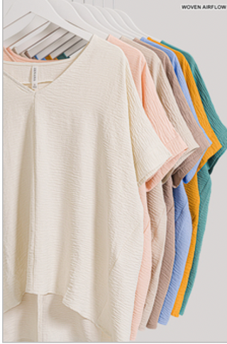 Esther Dolman Sleeve-Short Sleeves-Zenana-Summit Lane Boutique, Women's Apparel and Gifts located in Grand Rapids, MI