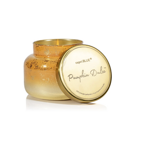 GLIMMER - PUMPKIN DULCE SIGNATURE JAR, 19 oz-Candles-CAPRI BLUE-Summit Lane Boutique, Women's Apparel and Gifts located in Grand Rapids, MI