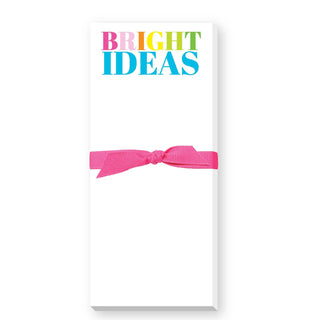 BRIGHT IDEAS SKINNIE NOTEPAD-Stationary-Donovan Designs-Summit Lane Boutique, Women's Apparel and Gifts located in Grand Rapids, MI