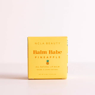 Balm Babe Pineapple Lip Balm-Bath & Body-NCLA Beauty-Summit Lane Boutique, Women's Apparel and Gifts located in Grand Rapids, MI