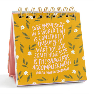 52 Weeks of Happy Quotes - Desk Flip Calendar-Stationary-Pippi Post-Summit Lane Boutique, Women's Apparel and Gifts located in Grand Rapids, MI