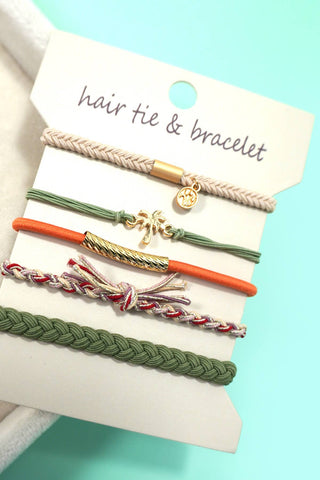 Hair Tie Bracelets-Hair Accessories-JOSSLYN by Wall to Wall-Summit Lane Boutique, Women's Apparel and Gifts located in Grand Rapids, MI