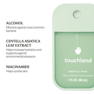 Lily Of The Valley Gentle Mist Ultra-Soothing Hand Sanitizer-Bath & Body-Touchland-Summit Lane Boutique, Women's Apparel and Gifts located in Grand Rapids, MI