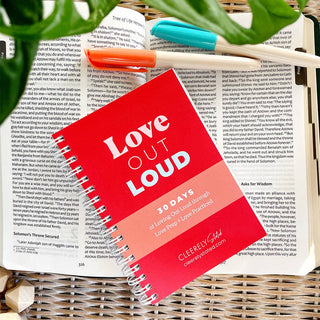 Love Out Loud Book-Devotions-Cleerely Stated-Summit Lane Boutique, Women's Apparel and Gifts located in Grand Rapids, MI
