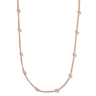 Dabney Pink Necklace-Necklaces-Linny Co-Summit Lane Boutique, Women's Apparel and Gifts located in Grand Rapids, MI