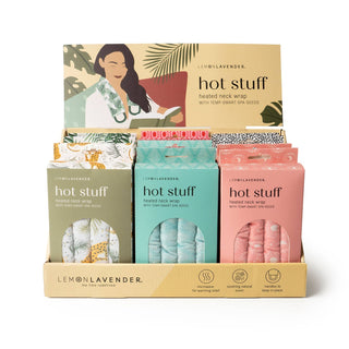 Lemon Lavender Hot Stuff Heated Neck Wrap-Bath & Body-DM Merchandising-Summit Lane Boutique, Women's Apparel and Gifts located in Grand Rapids, MI