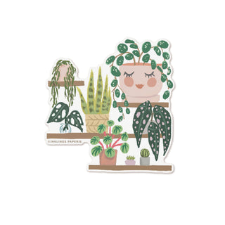 Vinyl Sticker - Plant Wall-Stickers-Inklings Paperie-Summit Lane Boutique, Women's Apparel and Gifts located in Grand Rapids, MI
