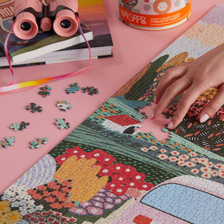 Road Trip | 1000 Piece Jigsaw Puzzle-Puzzles-WerkShoppe-Summit Lane Boutique, Women's Apparel and Gifts located in Grand Rapids, MI