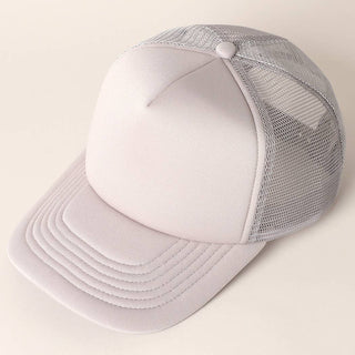 Mesh Back Trucker hat-Hats-Fashion City-Summit Lane Boutique, Women's Apparel and Gifts located in Grand Rapids, MI
